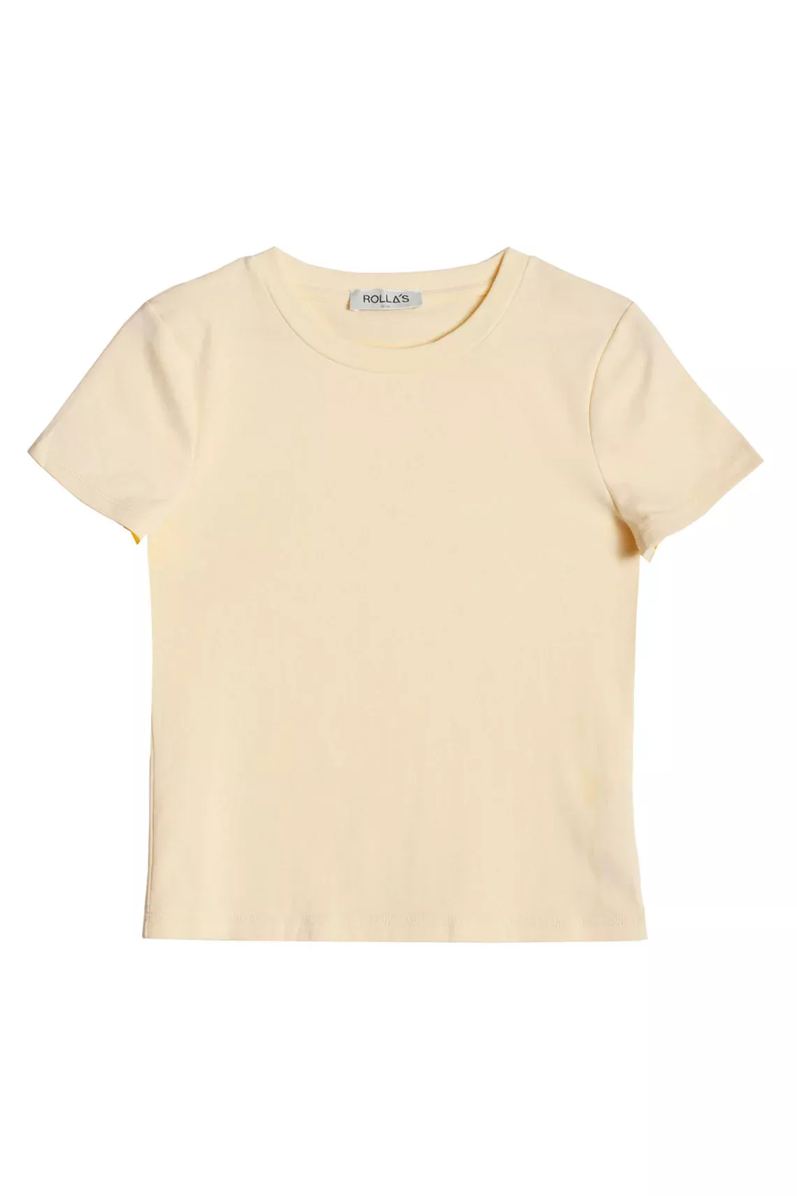Pale Yellow Baby Tee