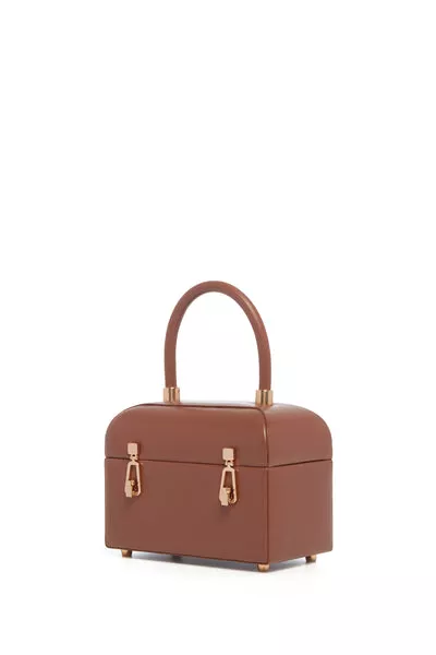 Patsy Bag in Cognac Nappa Leather