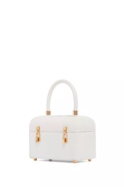 Patsy Bag in Ivory Nappa Leather