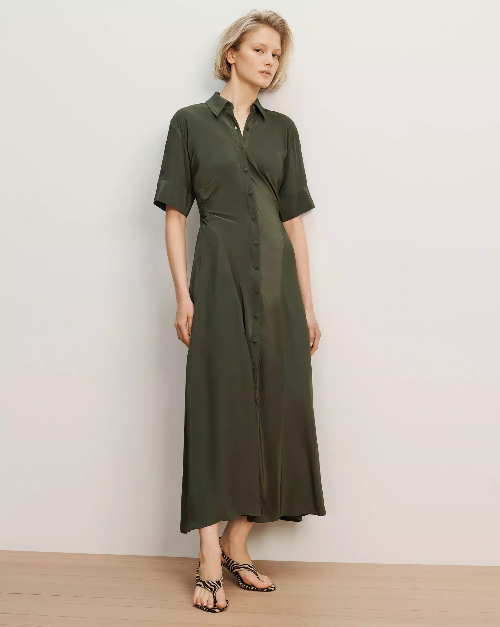 Perenna Maxi Shirtdress