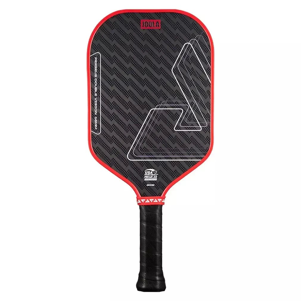 Perseus Double Vision 16mm Pickleball Paddle Orange Red