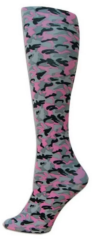 Pink Camouflage Trouser Socks