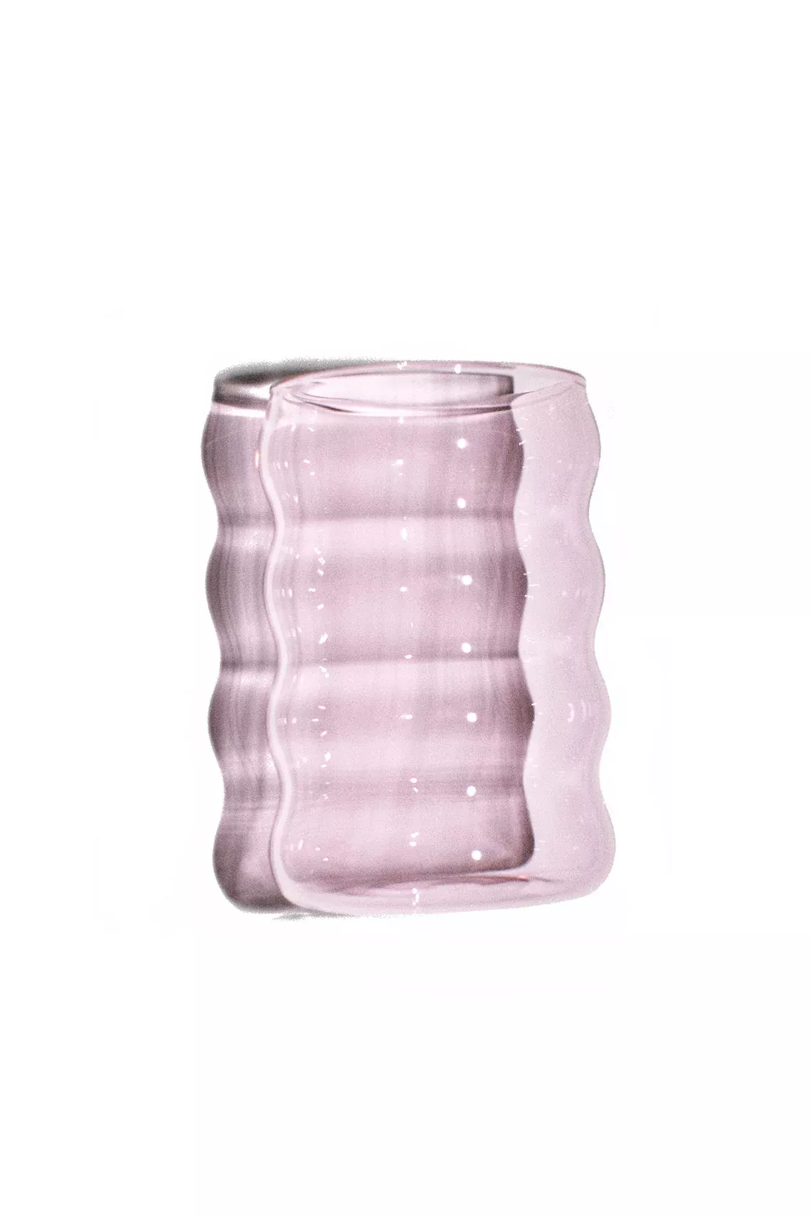 Pink Large Ripple Cup