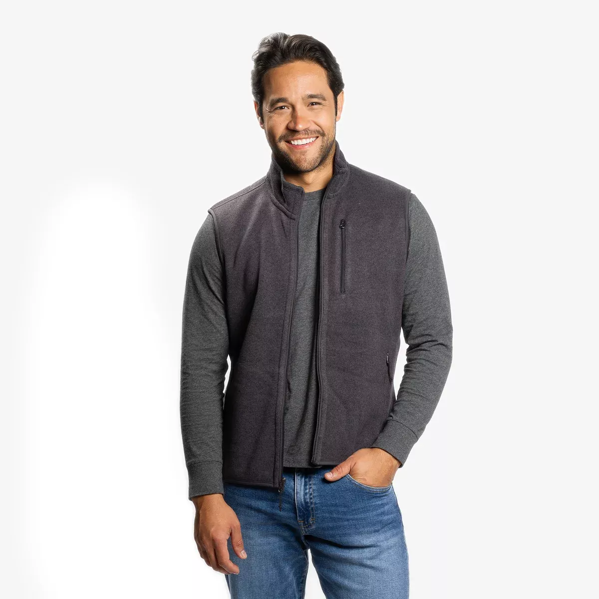 Polartec Fleece Vest - Black