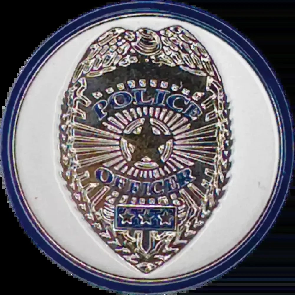 Police Dept - Magnetic Hat Pin