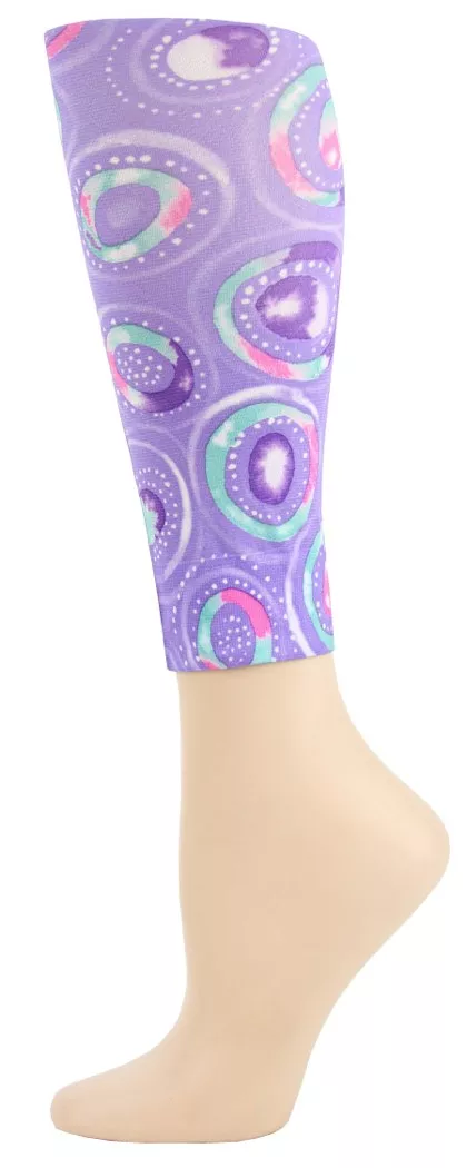 polkadelic Footless Tights-Large Tall