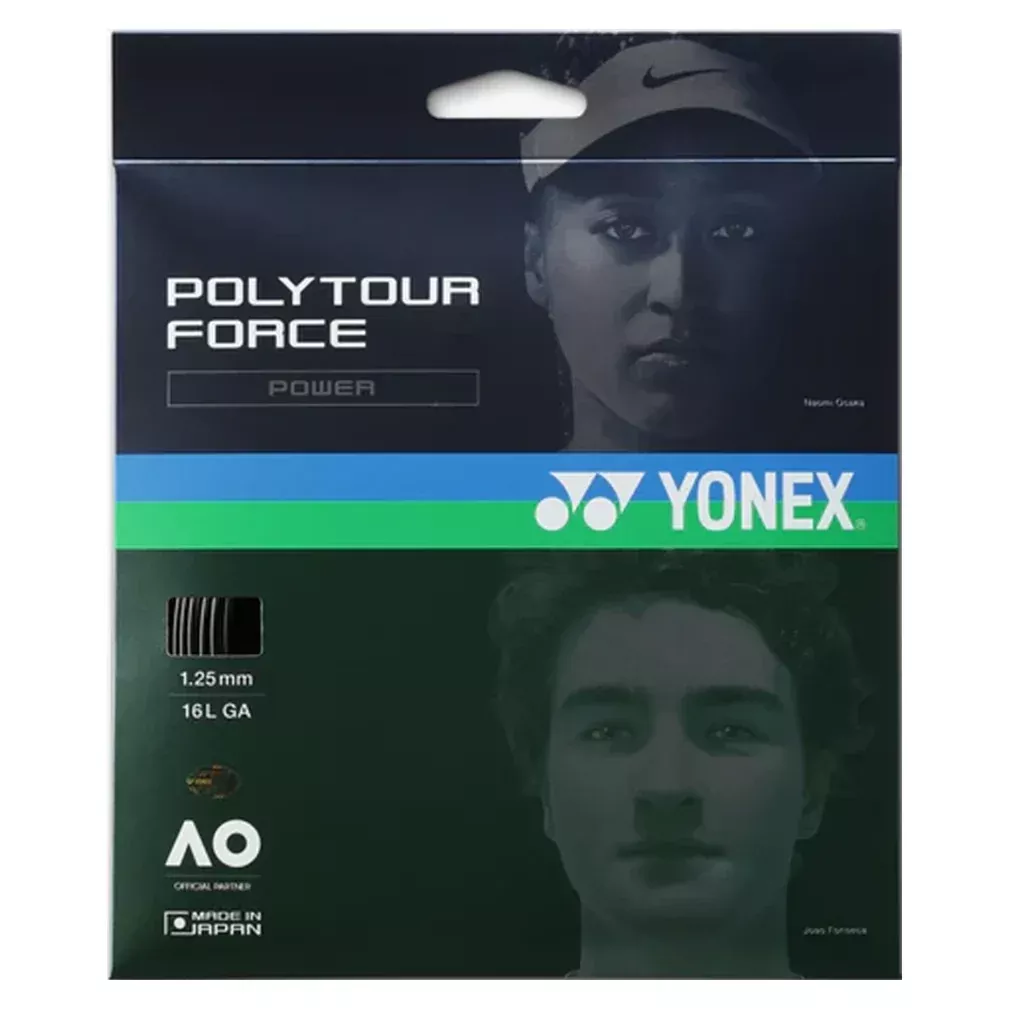 Polytour Force Tennis String Reel Black