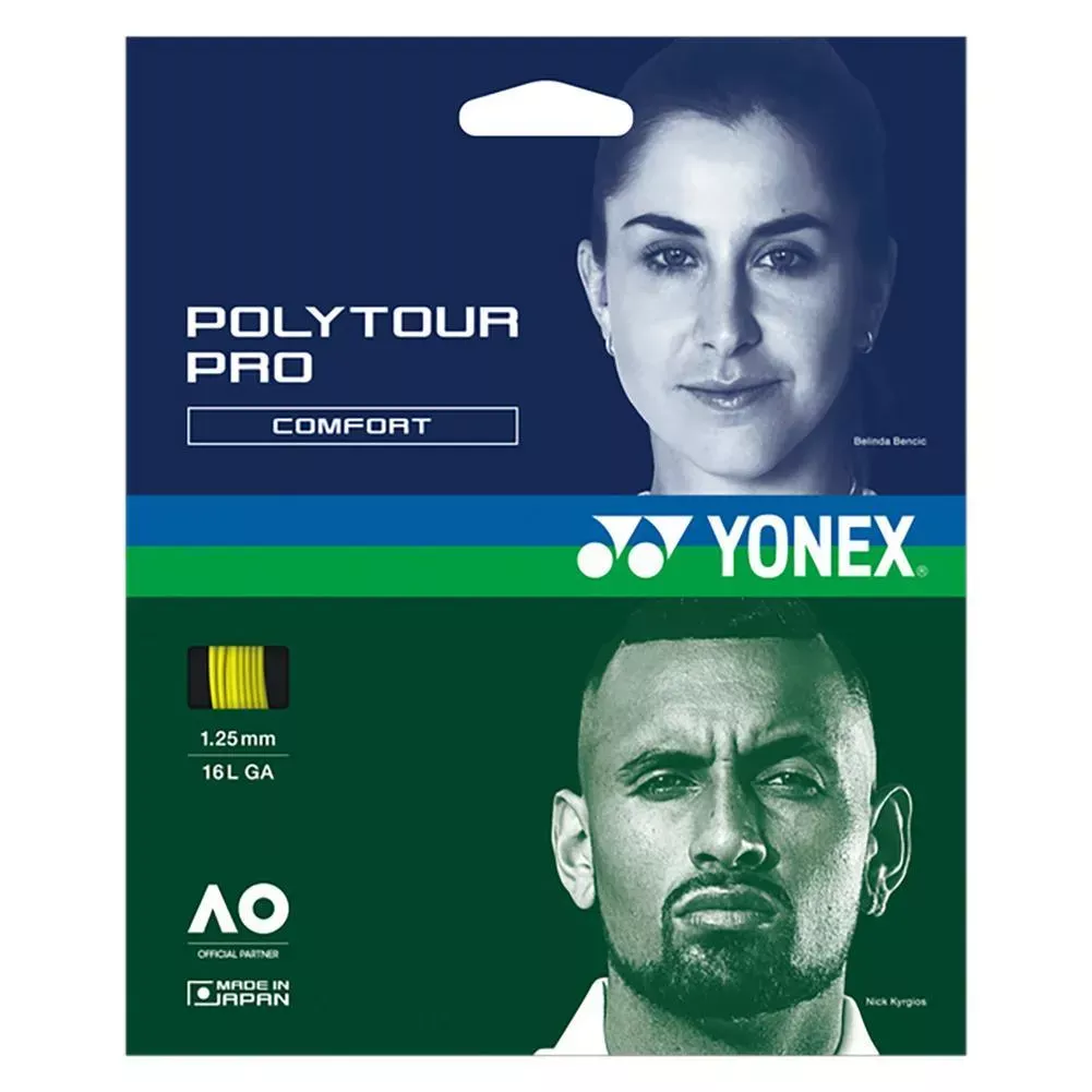 POLYTOUR PRO Flash Yellow Tennis String