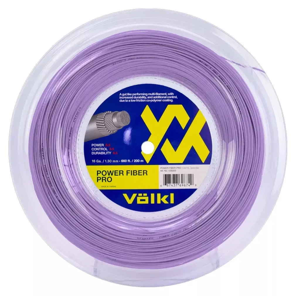 Power Fiber Pro Tennis Reel Lavender