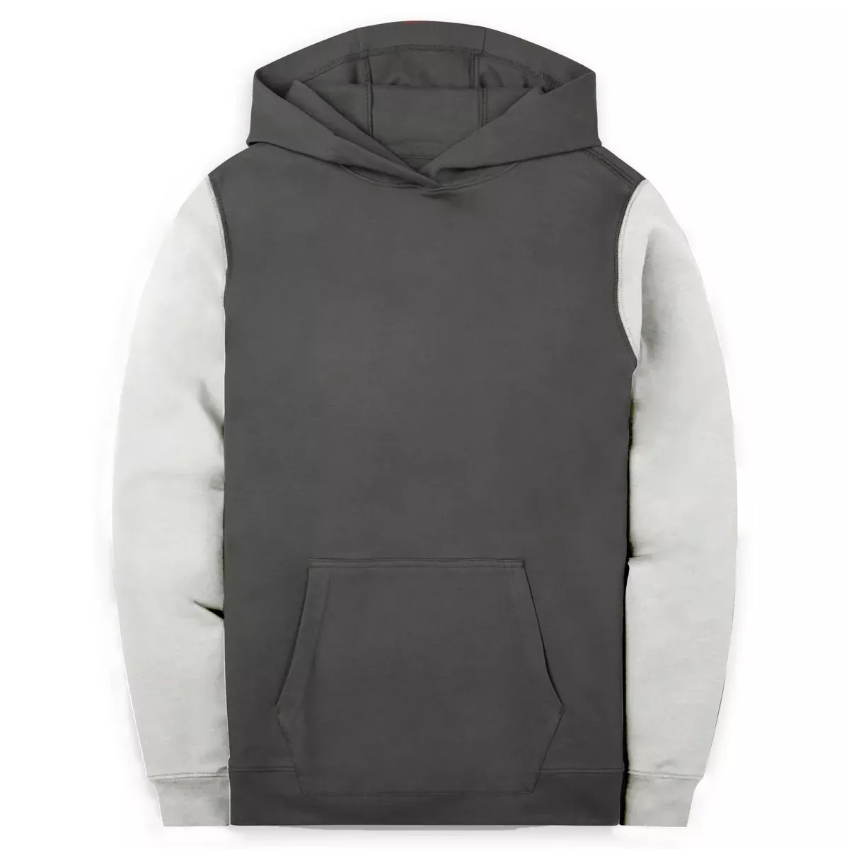 Pullover Hoodie - Washed Black Grey
