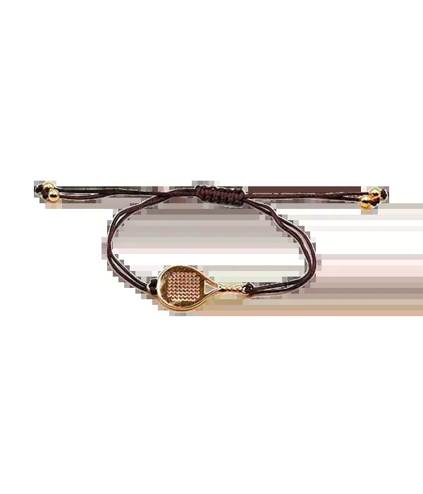 Pulsera VdP Macramé Pala en Oro