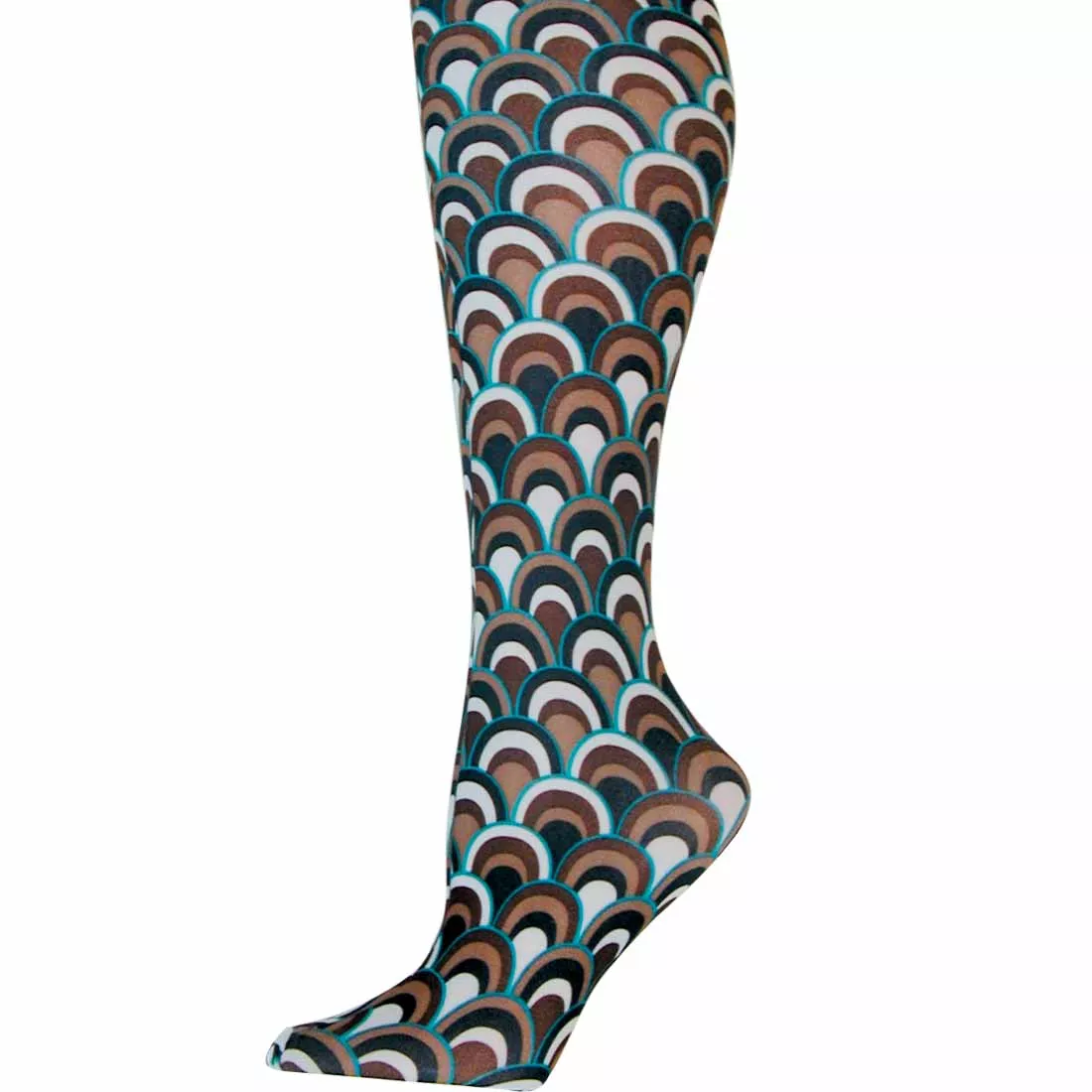 Retro Brown Tights-Large/Tall