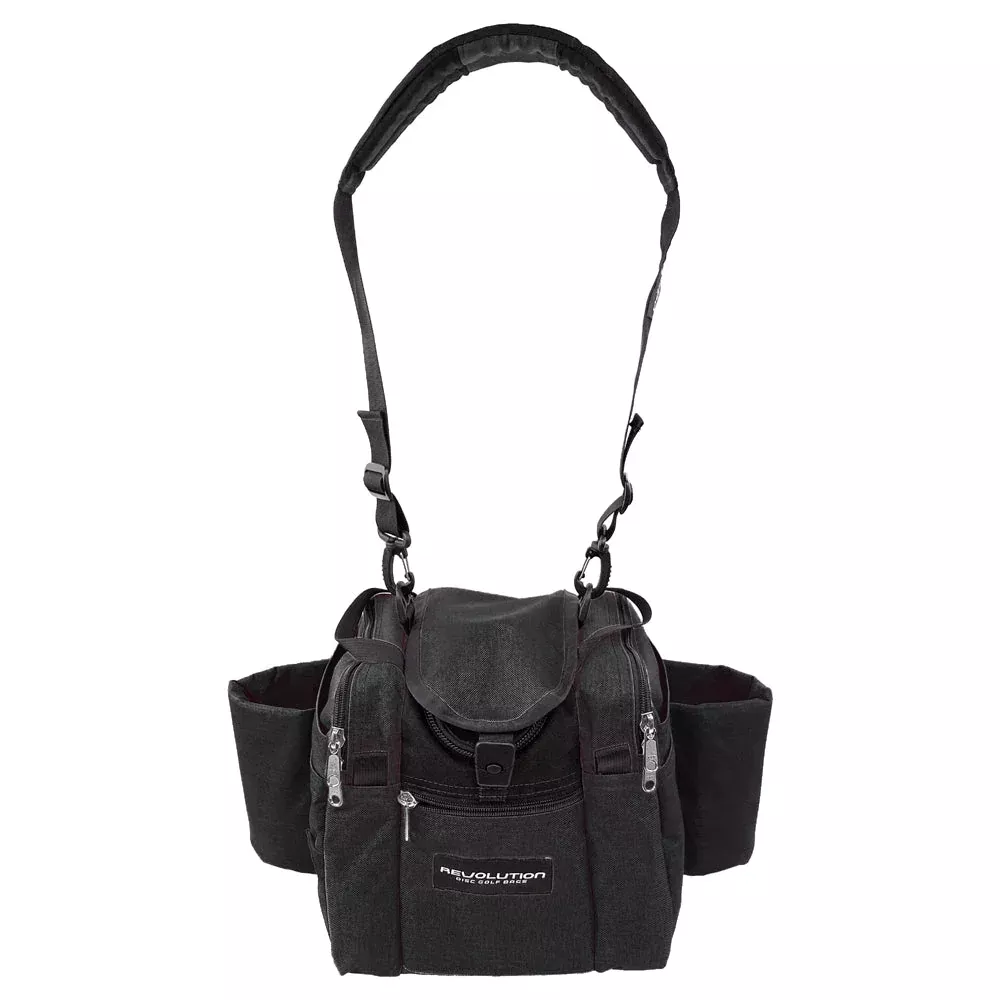 Revolution Mini Deluxe V3 Disc Golf Bag - Onyx