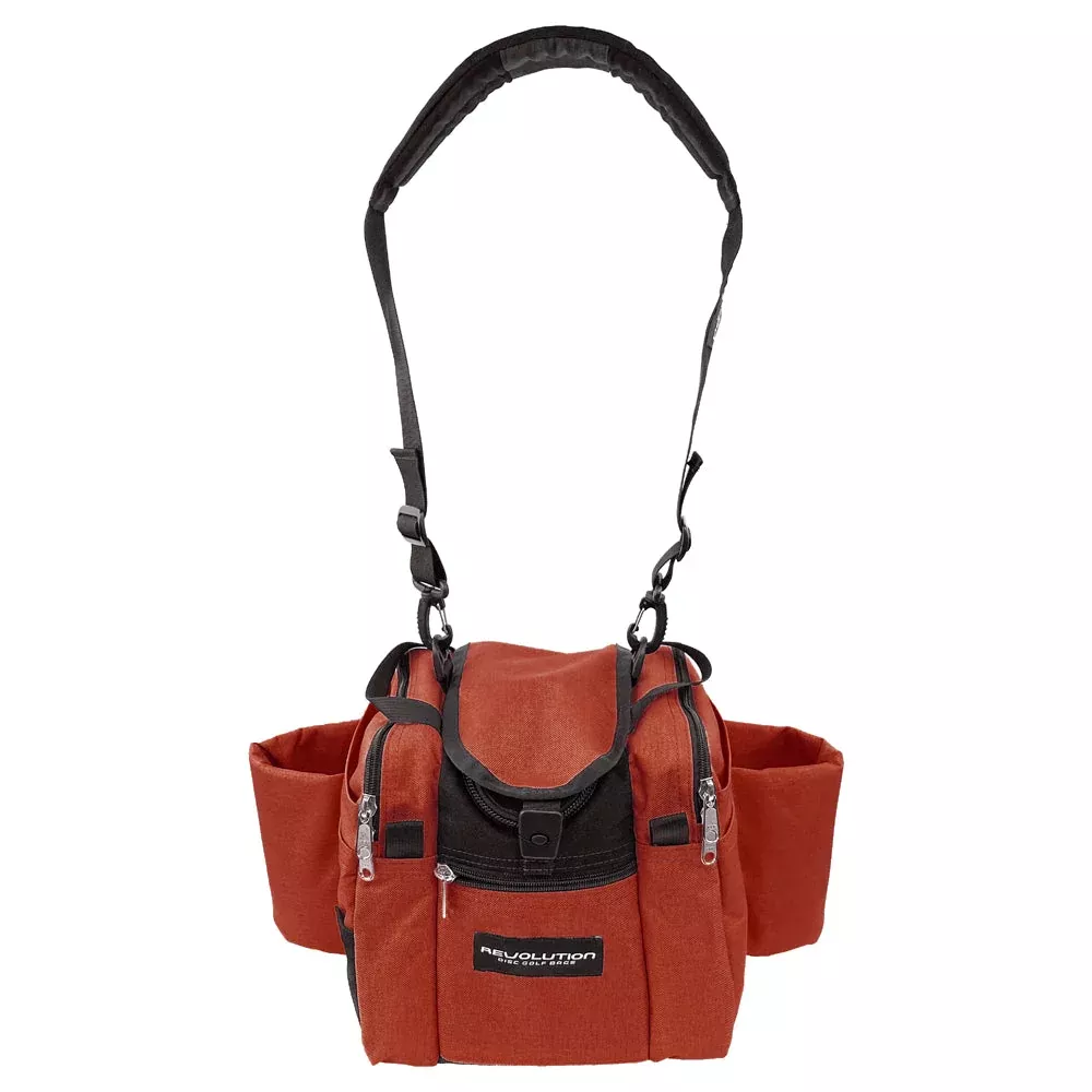 Revolution Mini Deluxe V3 Disc Golf Bag - Rust