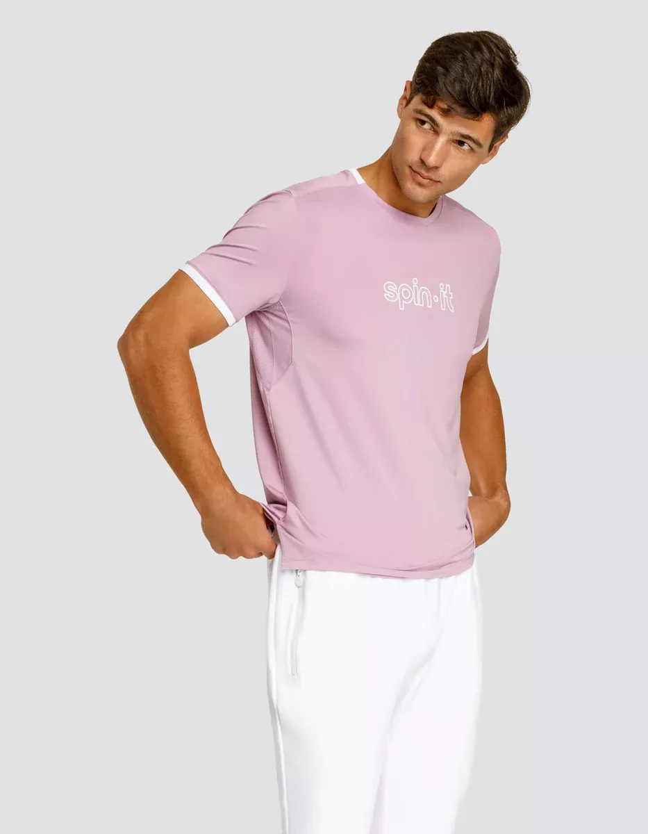 RONALDO SHORT SLEEVE TOP - LAVENDER MIST
