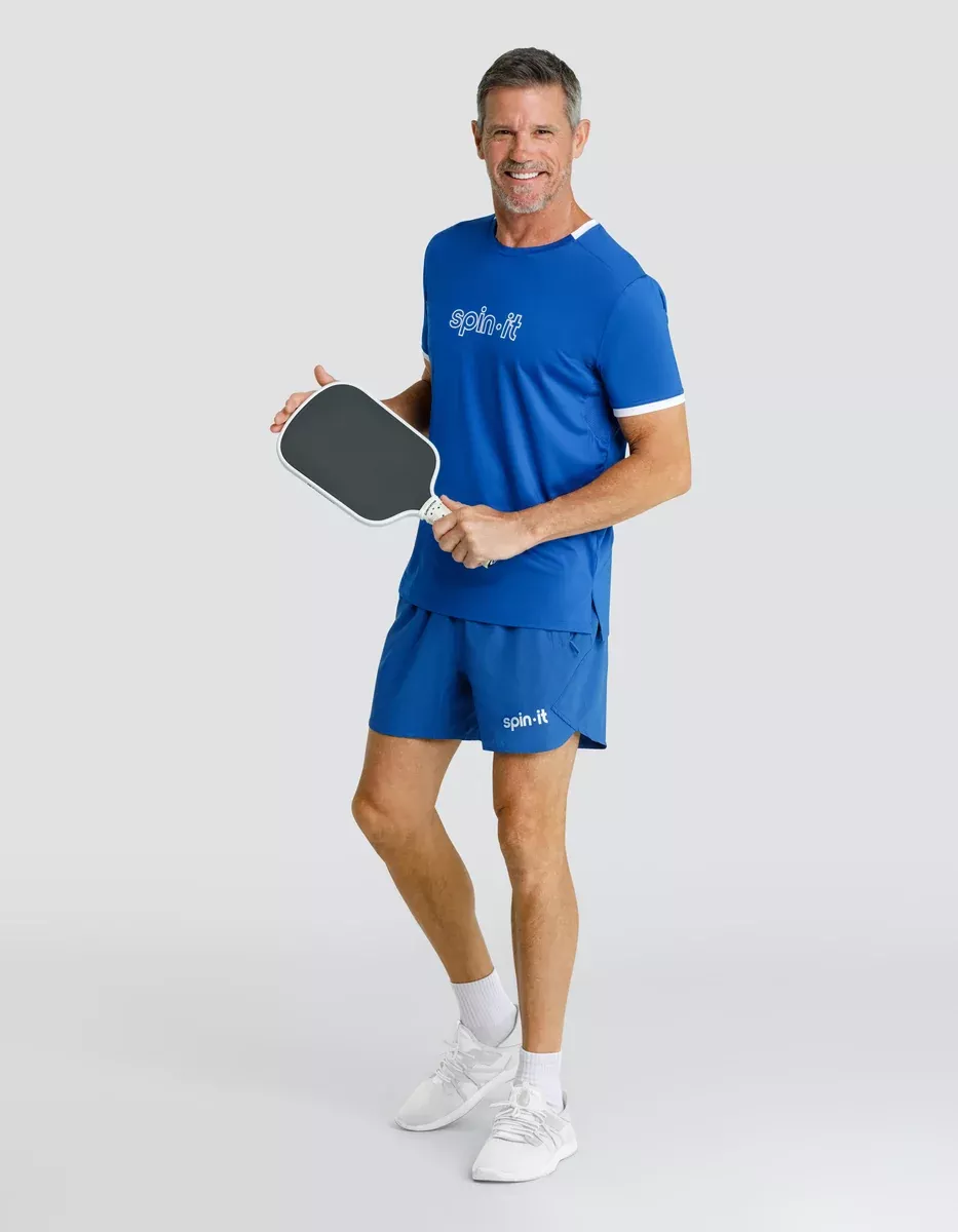 RONALDO SHORT SLEEVE TOP - MONACO BLUE
