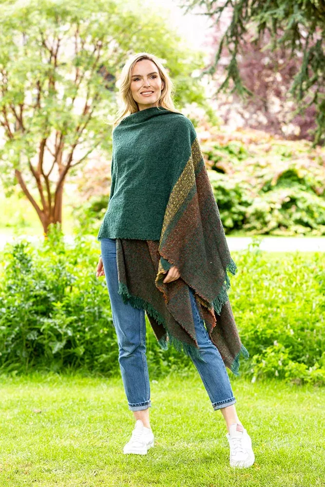 Ruanna Celtic Cape Emerald Green