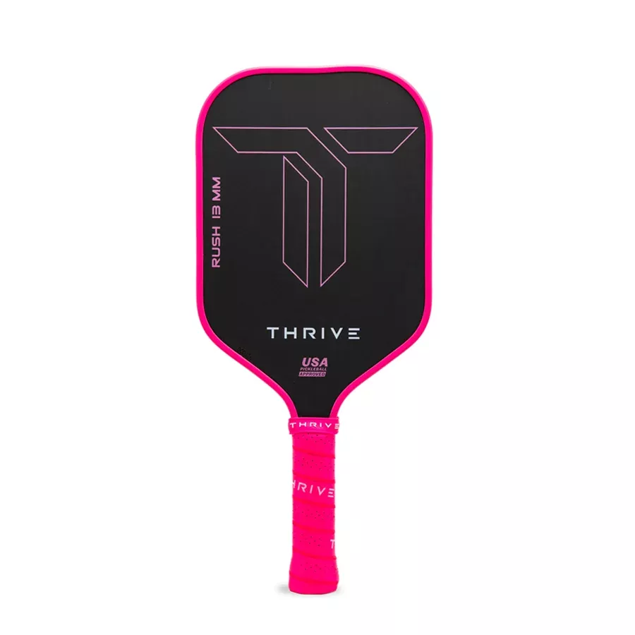 RUSH 13 (PINK)Includes custom weight card, paddle cover, paddle eraser, and lead weights.