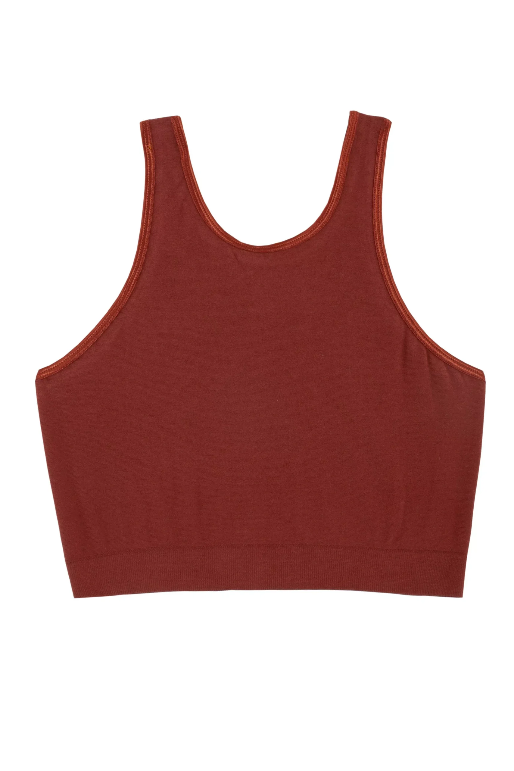 Rust Oleta Highneck Bra