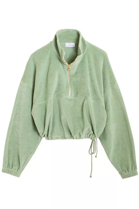 Sage Terry Diana Half Zip