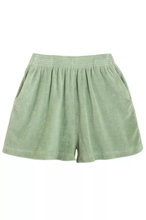 Sage Terry Port Short