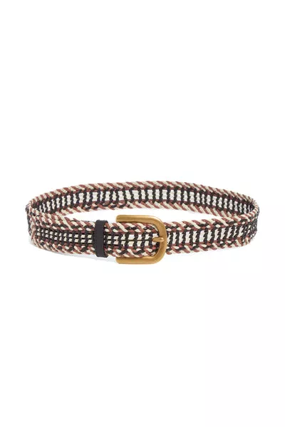 Sam Braided Belt in Cognac Multi Leather