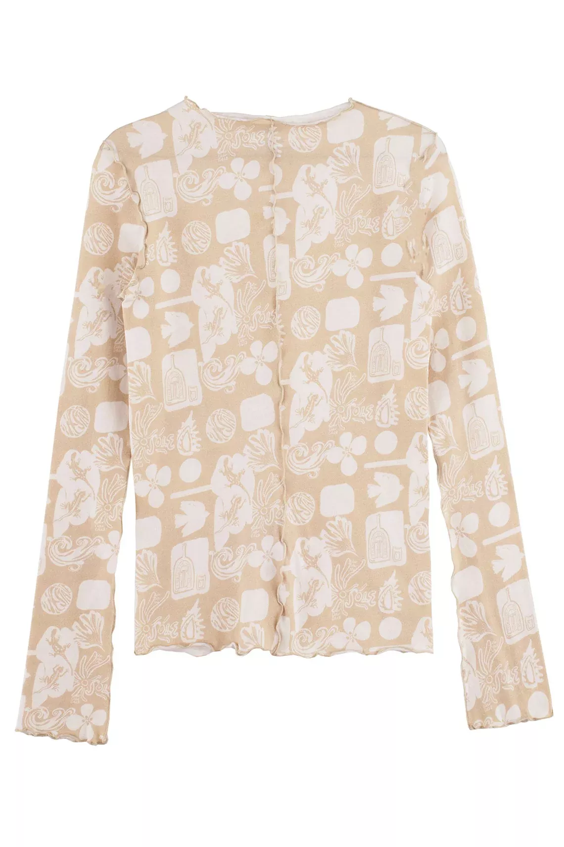Sand Columbina Sketchbook Top