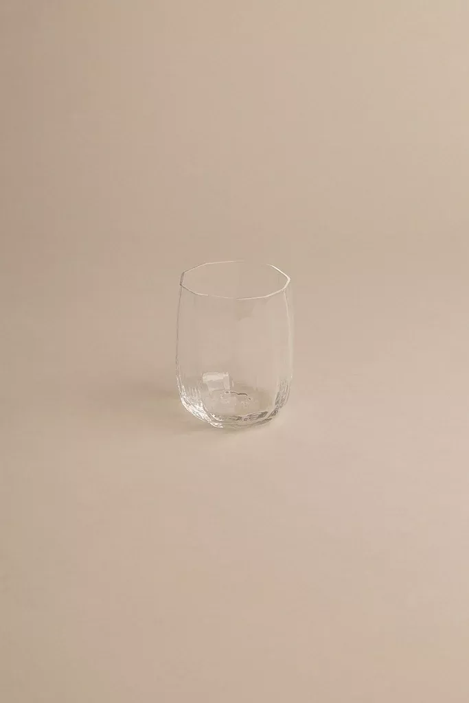 SCULPT TUMBLER GLASS