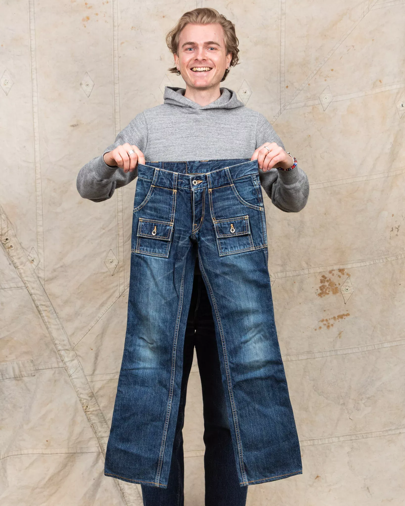Second Hand High Rock Denim Bush Jeans Size XXS