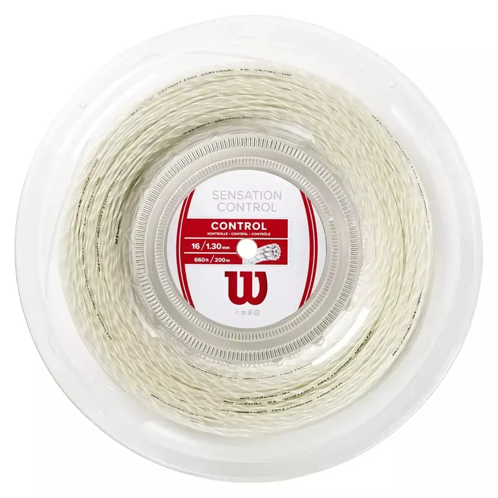 Sensation Control 16G Tennis String Reel Natural