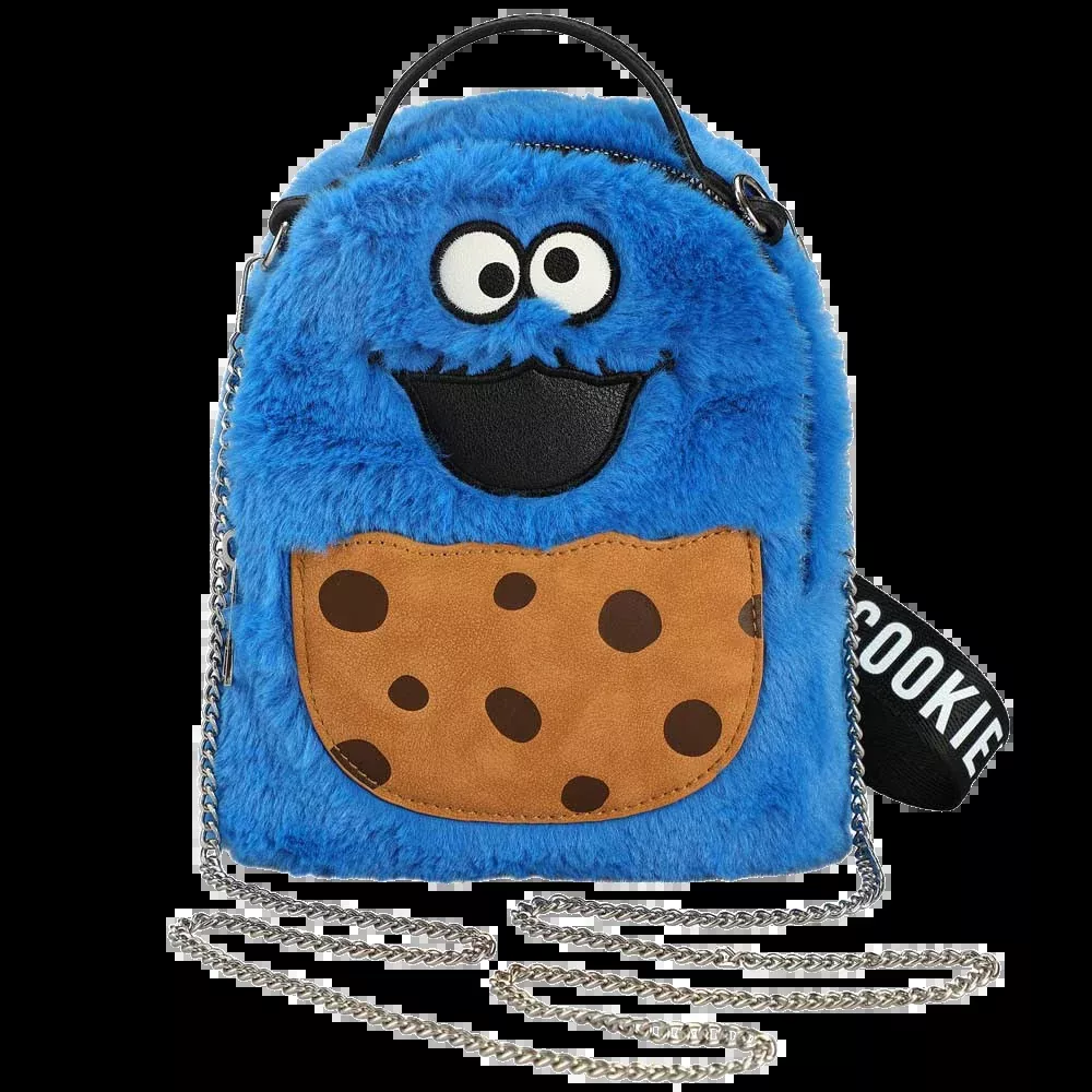 Sesame Street Cookie Monster Mini Wristlet Bag