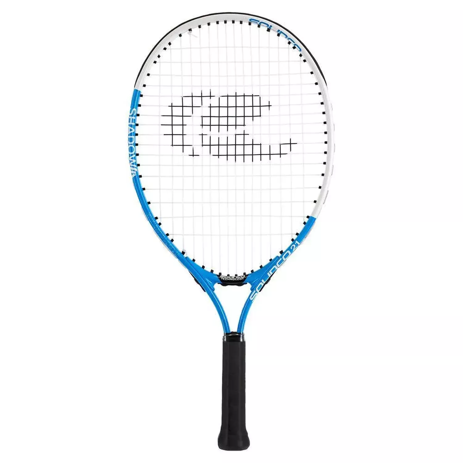 Shadow 21 Inch Aluminum Junior Racquet White and Blue