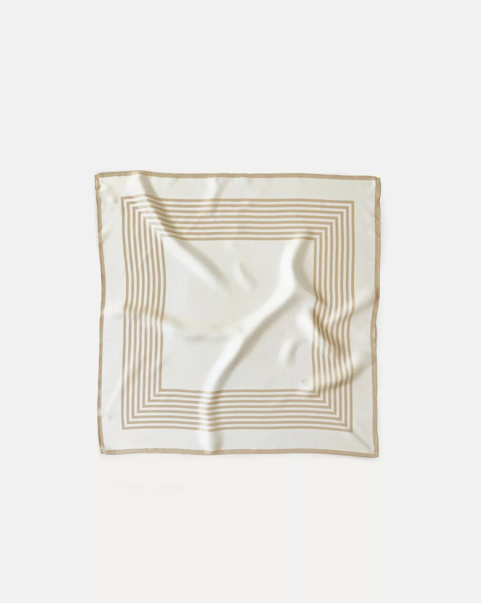 Silk Striped Scarf