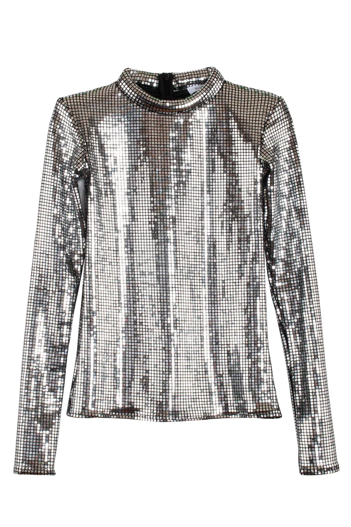 Silver Marion Square Top
