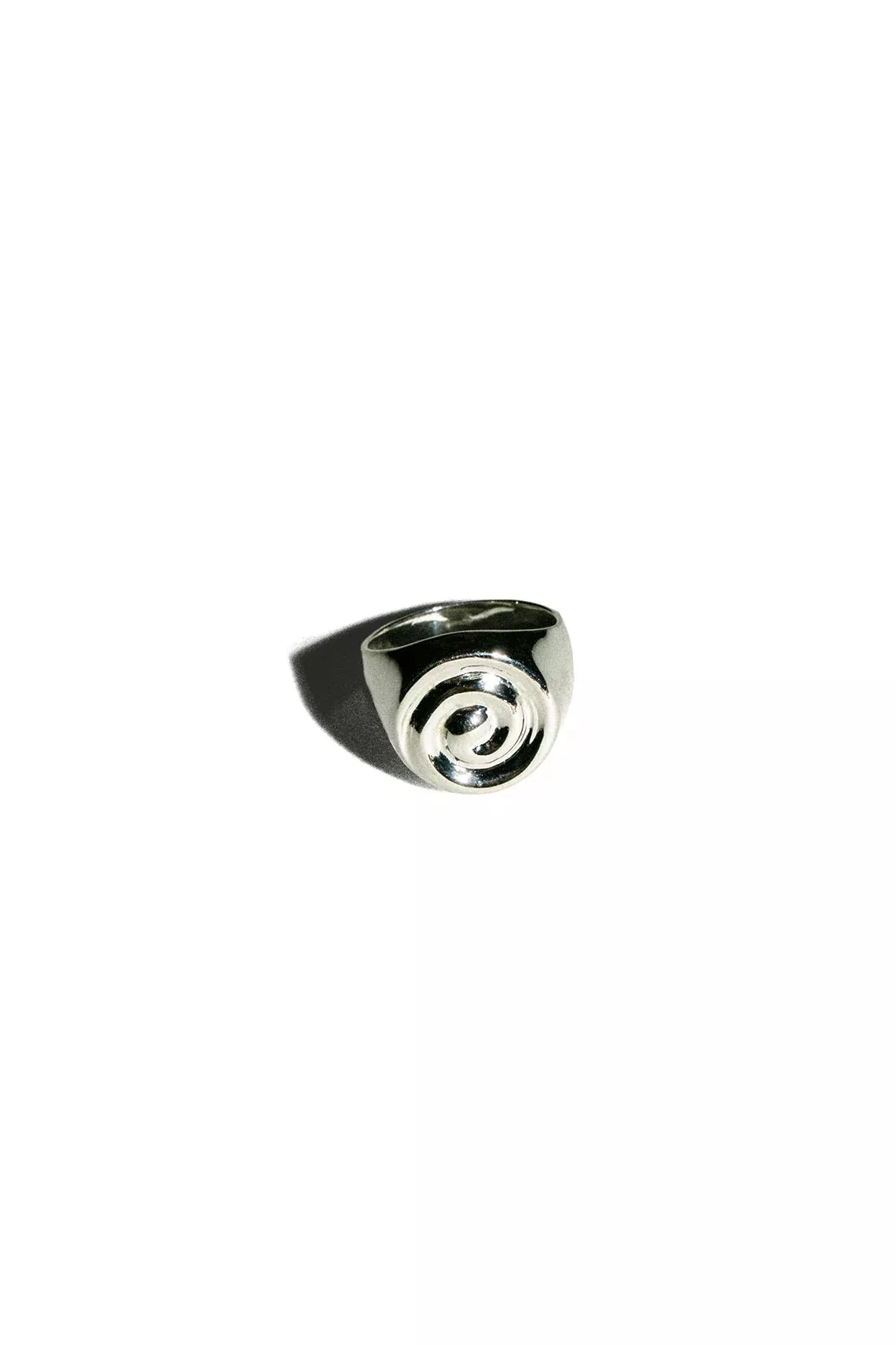 Silver Spiral Ring