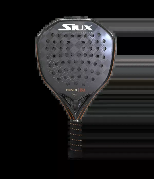 Siux Fenix Pro 5 Black 2025 Leo Augsburger Padel Racket