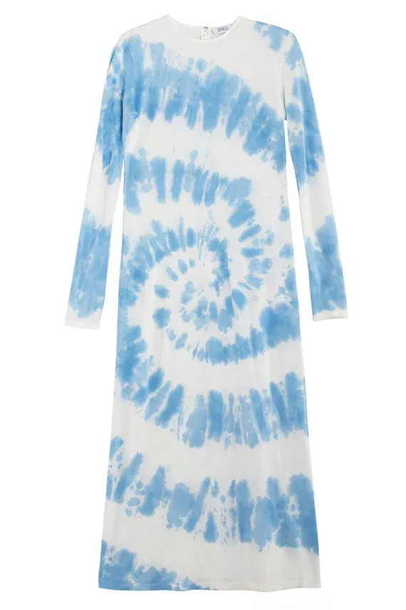 Sky Tie Dye Maxi Dress
