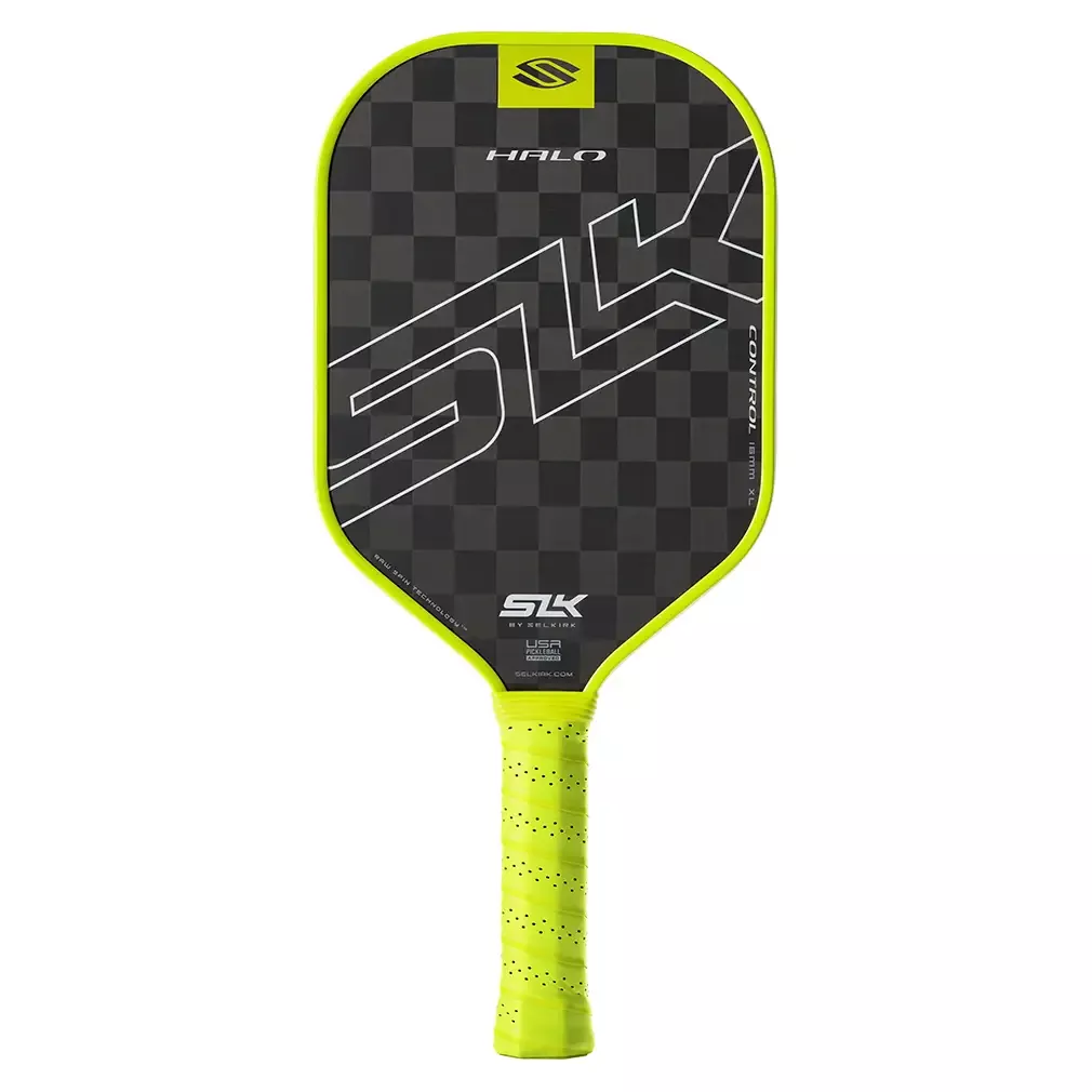 SLK HALO Control XL Pickleball Paddle Volt Green