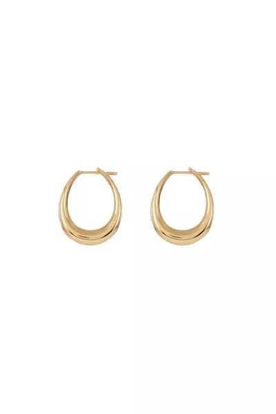Small Drop Earrings in 18K Yellow Gold