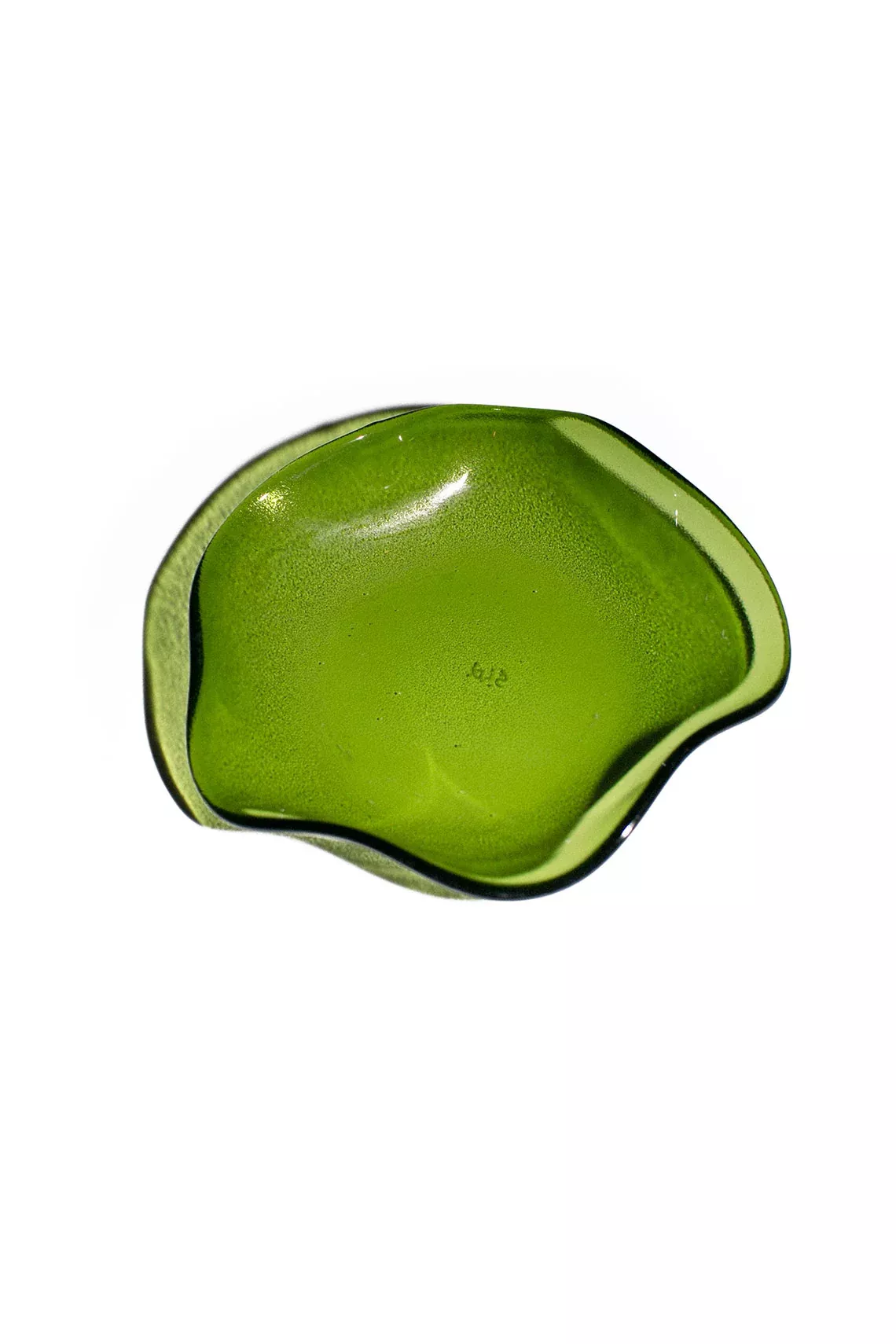 Small Olive Petal Plate