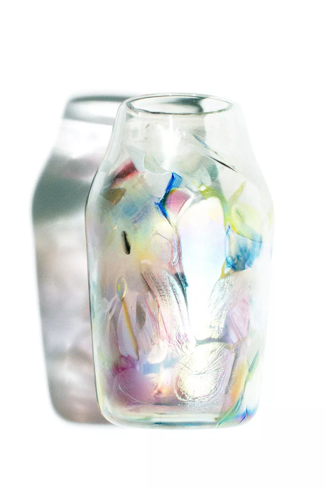 SmallIridized Nassau Vase