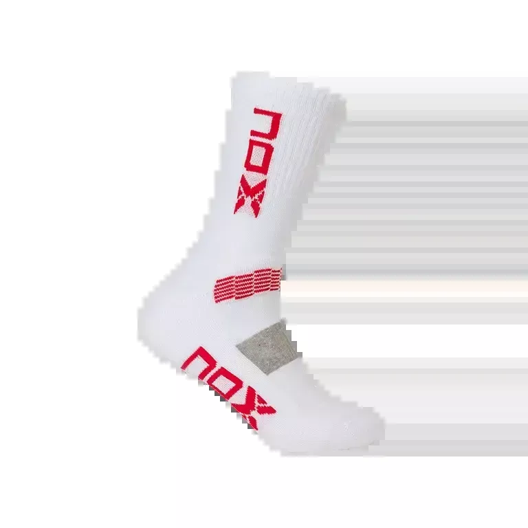 Socks NOX Serie Pro Blanco/Rojo