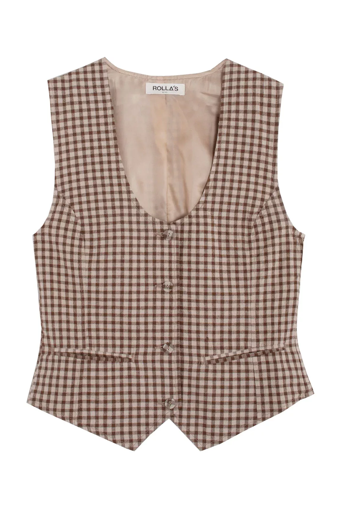 Soho Gingham Vest