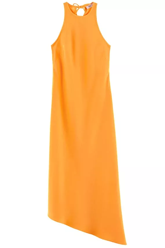 Sole Yellow Racerback Dress