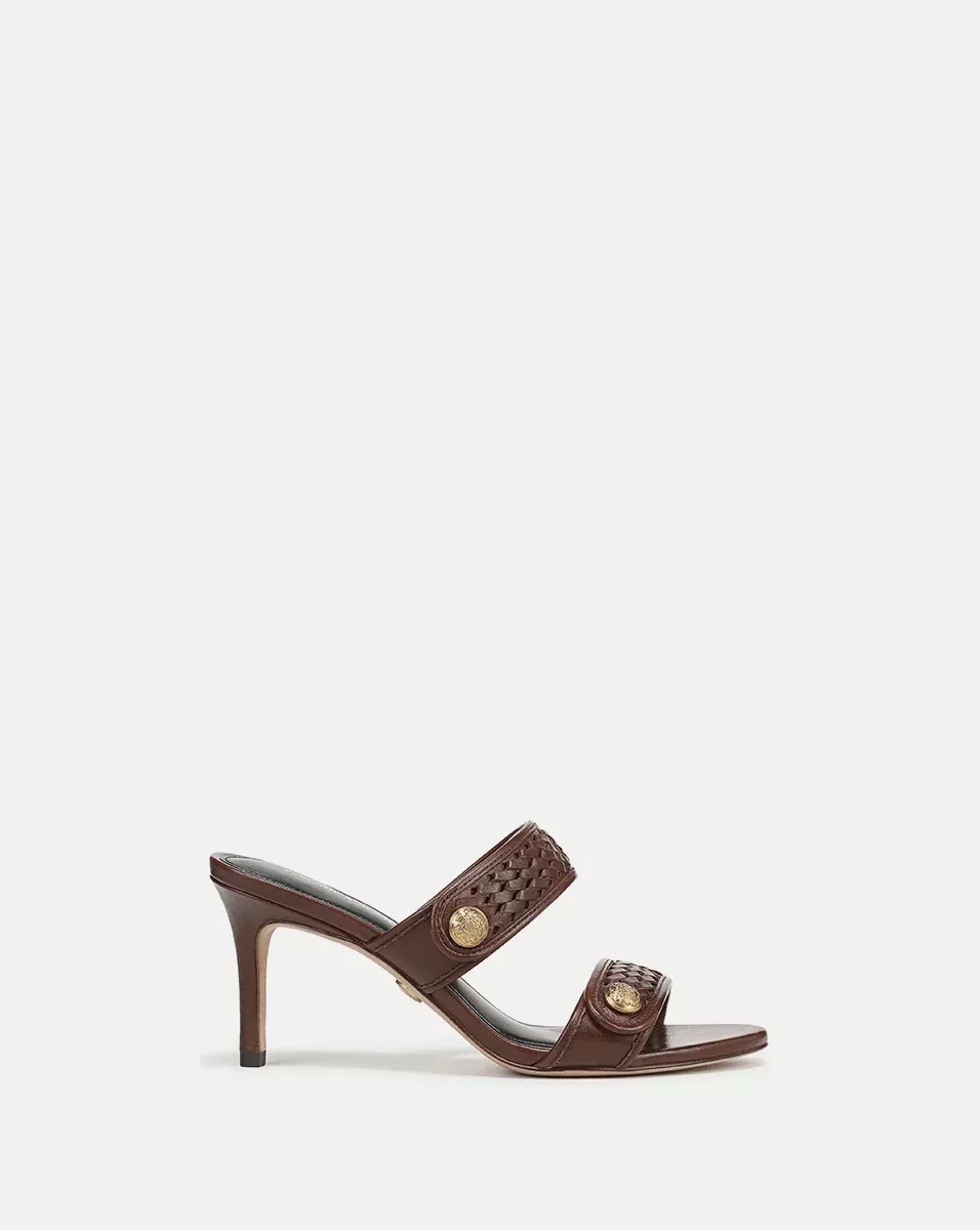 Sona Woven Heeled Sandal