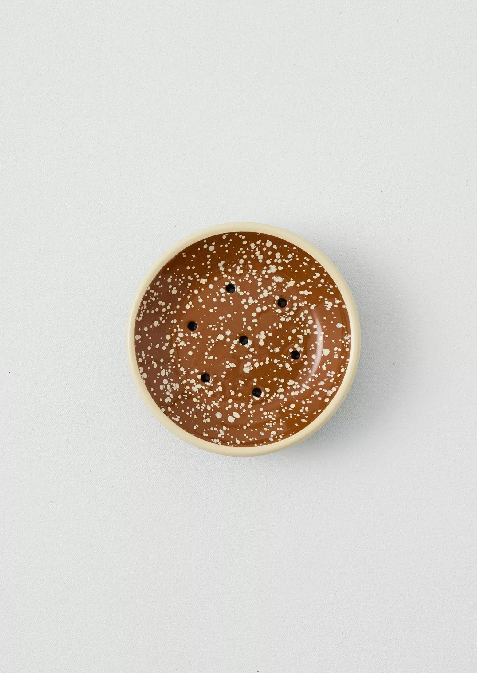 Speckle Enamel Soap Dish