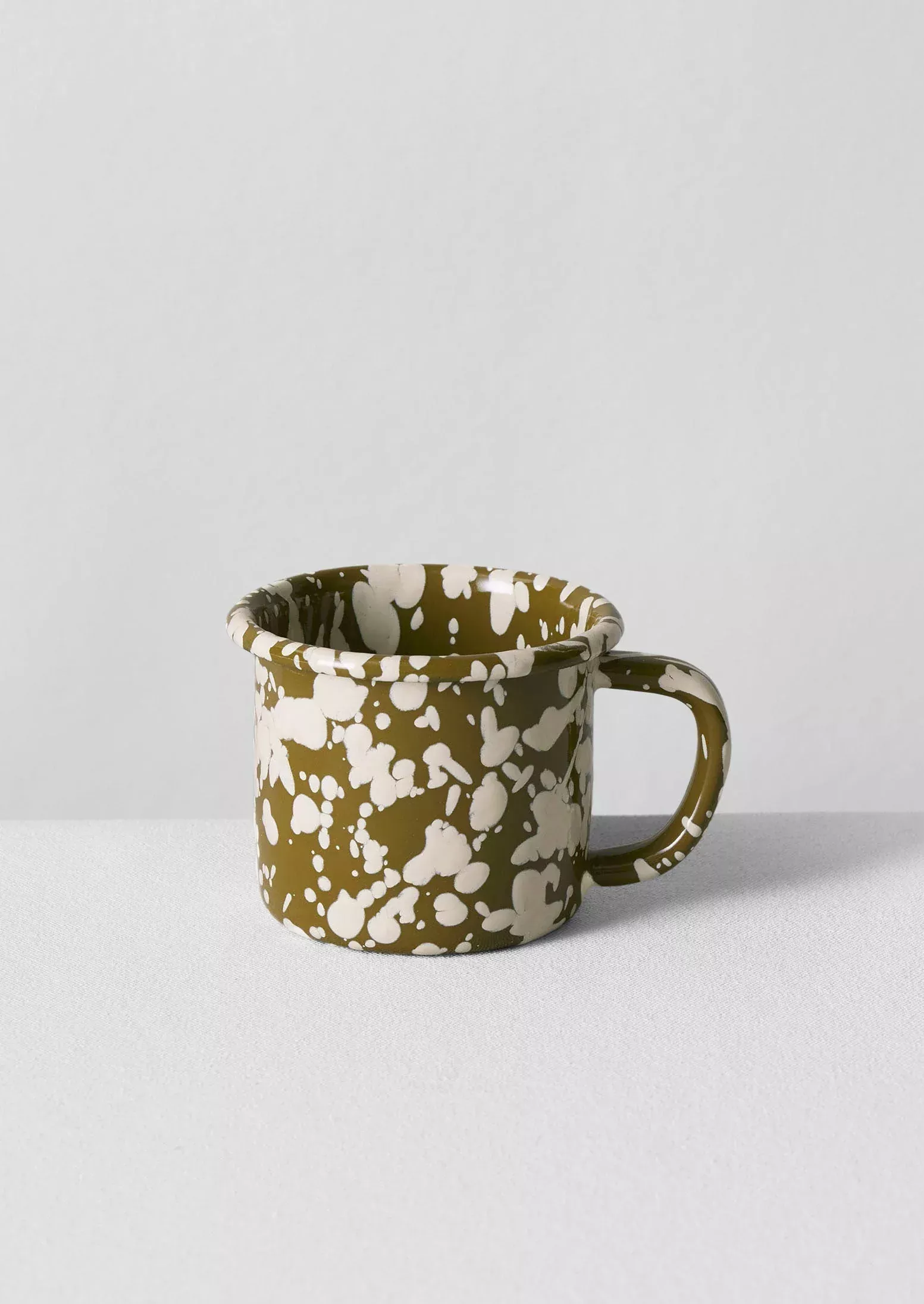 Splatter Enamel Mug