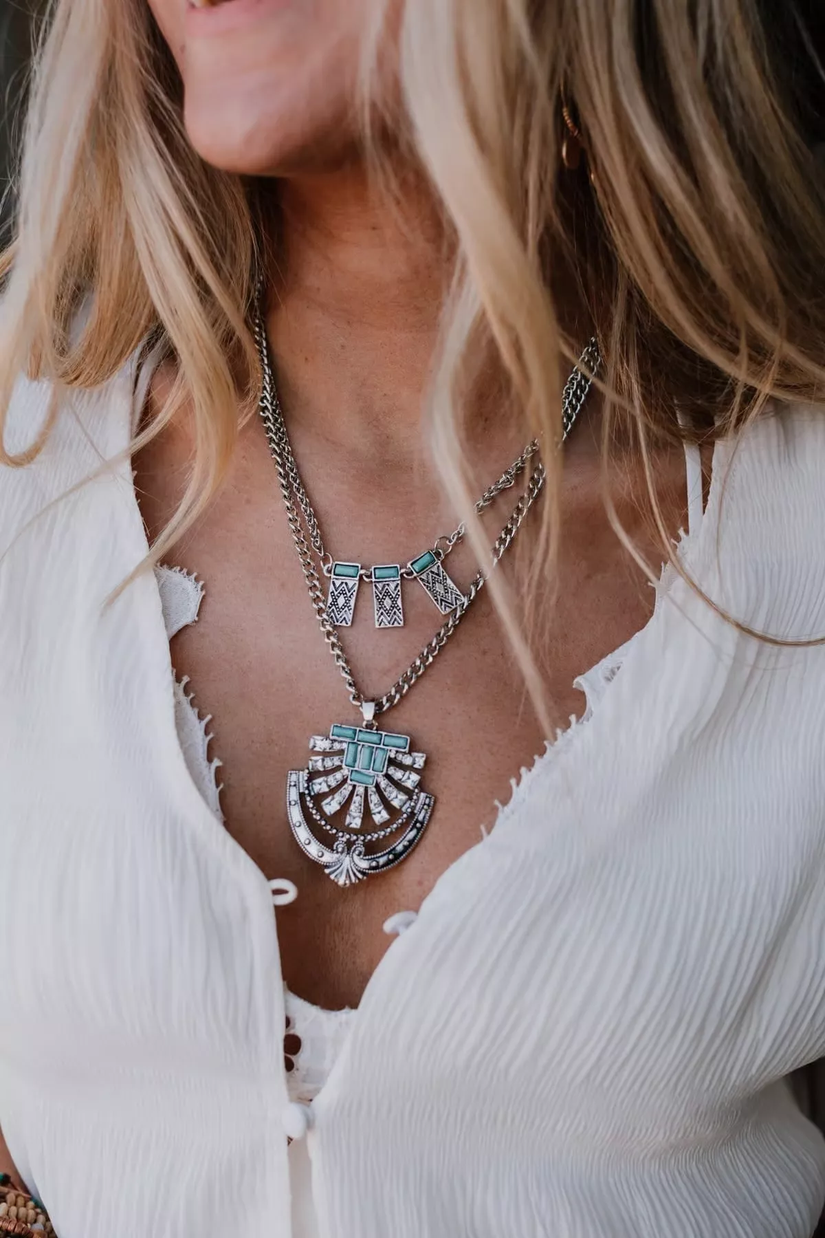 Spring Sun Necklace