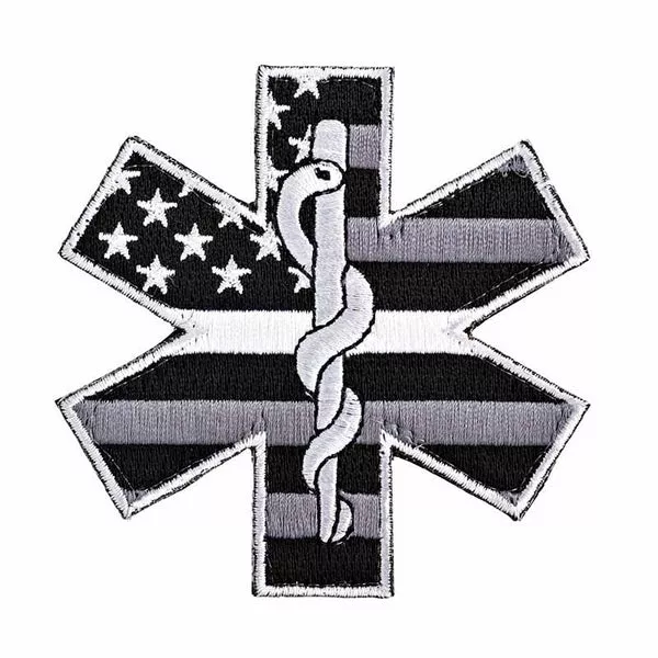 Star of Life -Thin White Line EMS Patch