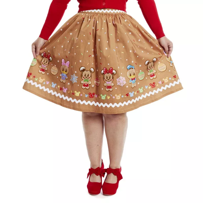 Stitch Shoppe Disney Gingerbread Friends Sandy Skirt
